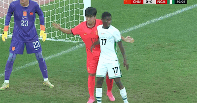 半场:中国U17 1-1尼日利亚U17,张君豪破门,赵松源献助攻